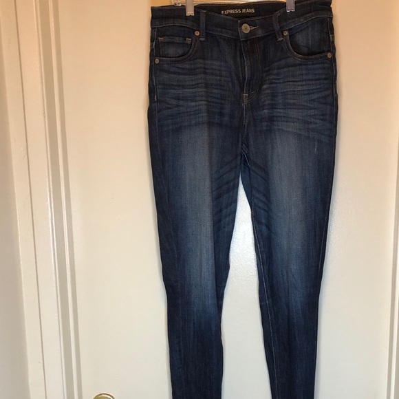 Express High Rise Jeans - Picture 2 of 15
